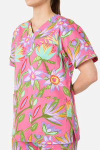 Gorman NZ - Lotus Flower scrub set - pink