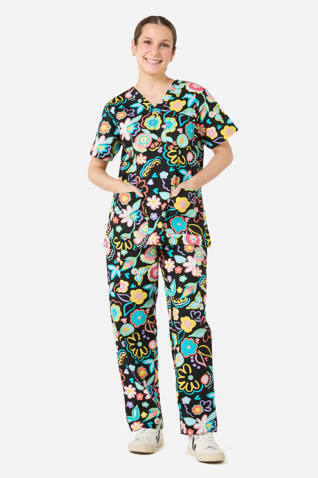 Gorman NZ - Groovy Baby scrub set - black