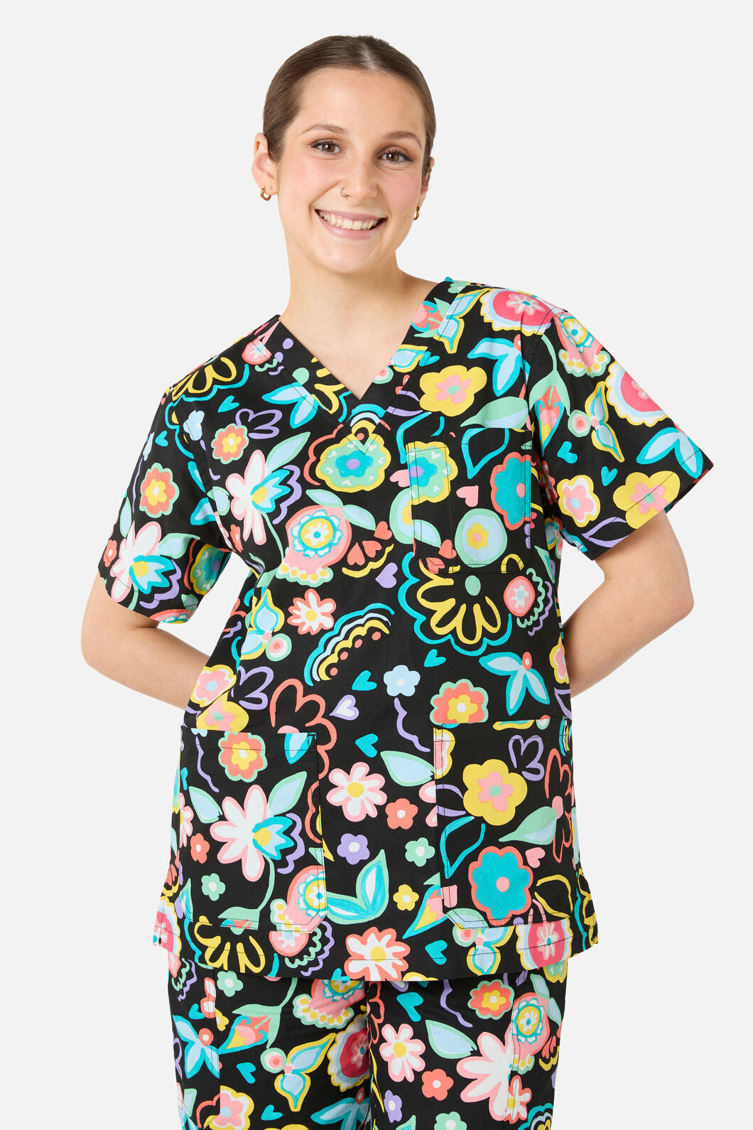 Gorman NZ - Groovy Baby scrub set - black