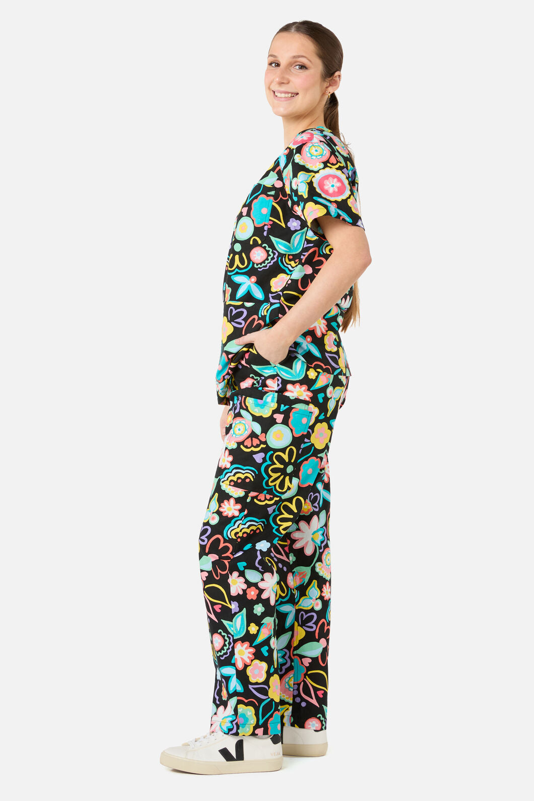 Gorman NZ - Groovy Baby scrub set - black