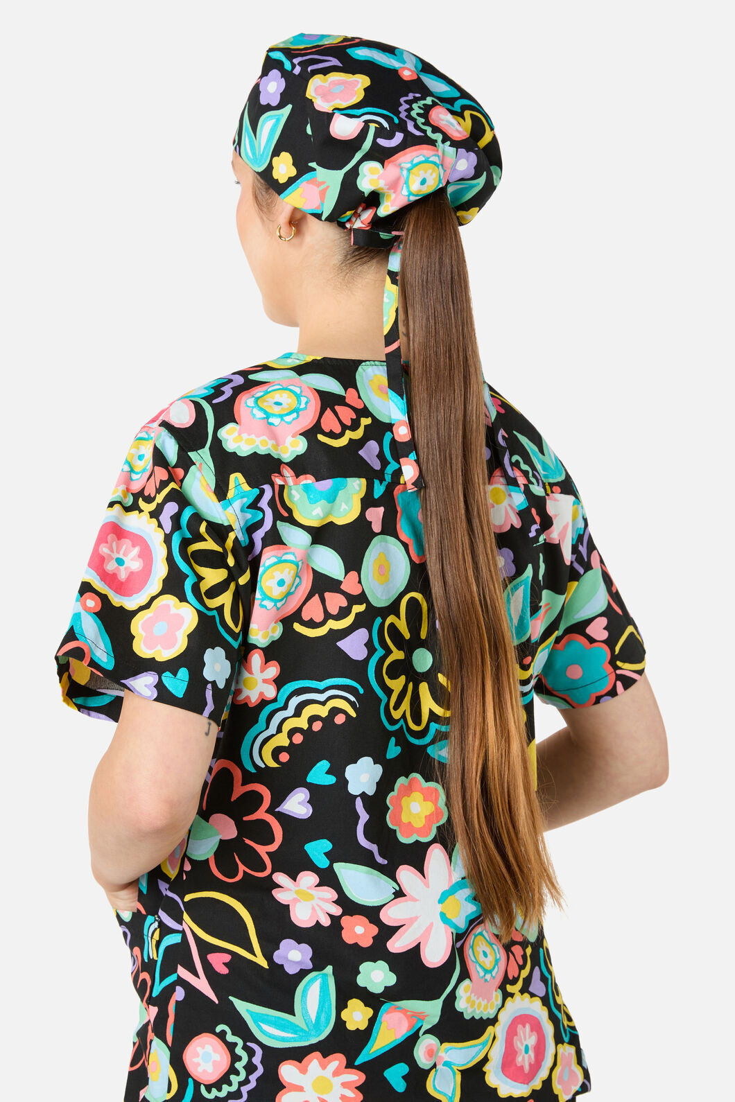 Gorman NZ - Groovy Baby scrub hat - black