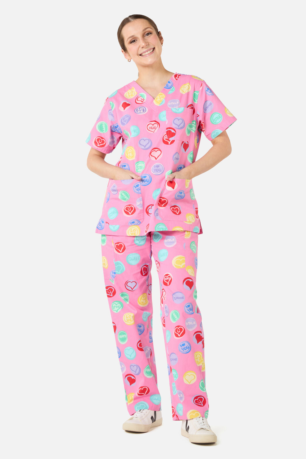 Gorman NZ - Love Candy Scrub set - pink