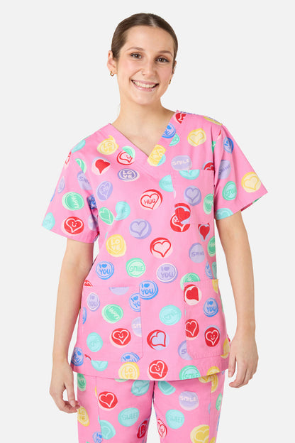 Gorman NZ - Love Candy Scrub set - pink