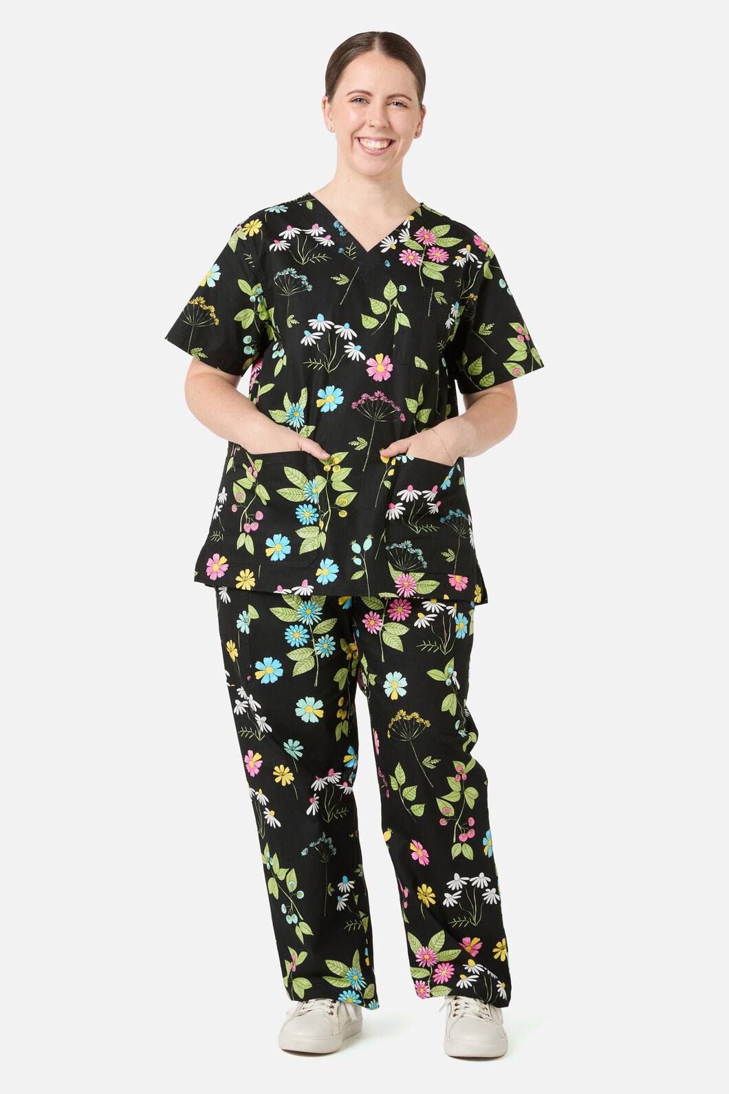 Gorman NZ - Fieldwork scrub set - black