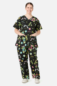 Gorman NZ - Fieldwork scrub set - black