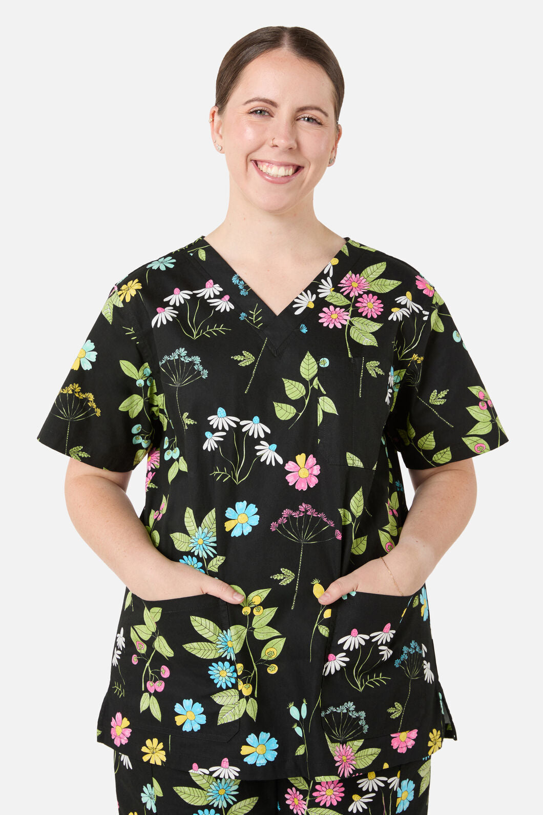 Gorman NZ - Fieldwork scrub set - black