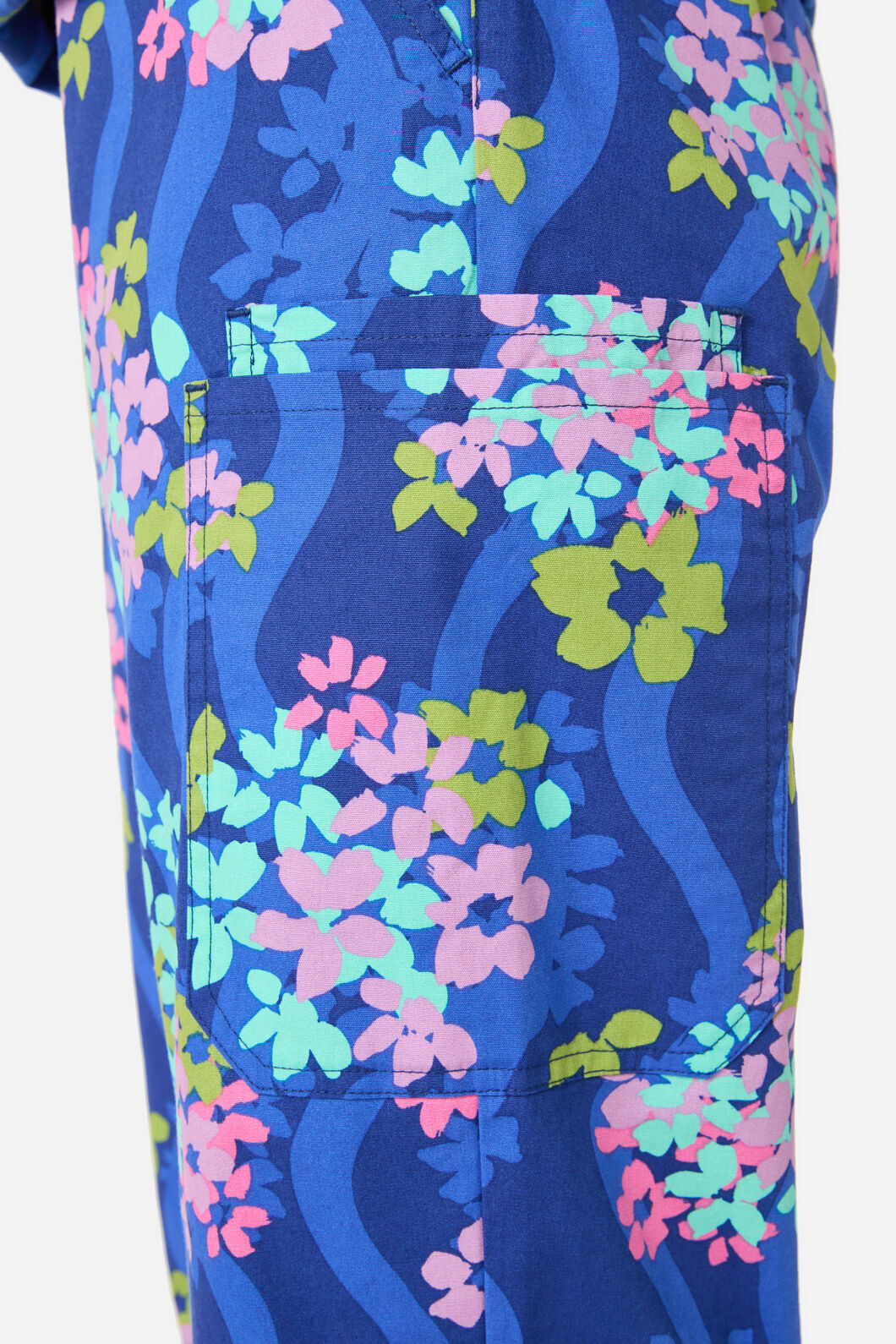 Gorman NZ - BLUE BLOOMS SCRUB SET - blue