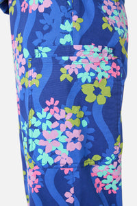 Gorman NZ - BLUE BLOOMS SCRUB SET - blue