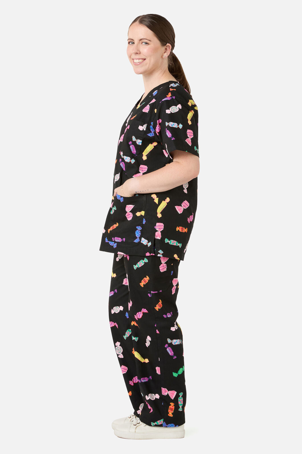 Gorman NZ - SWEETIE TREATIE scrub set - black