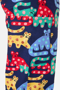 Gorman NZ - CHEETAH SCRUB SET - navy