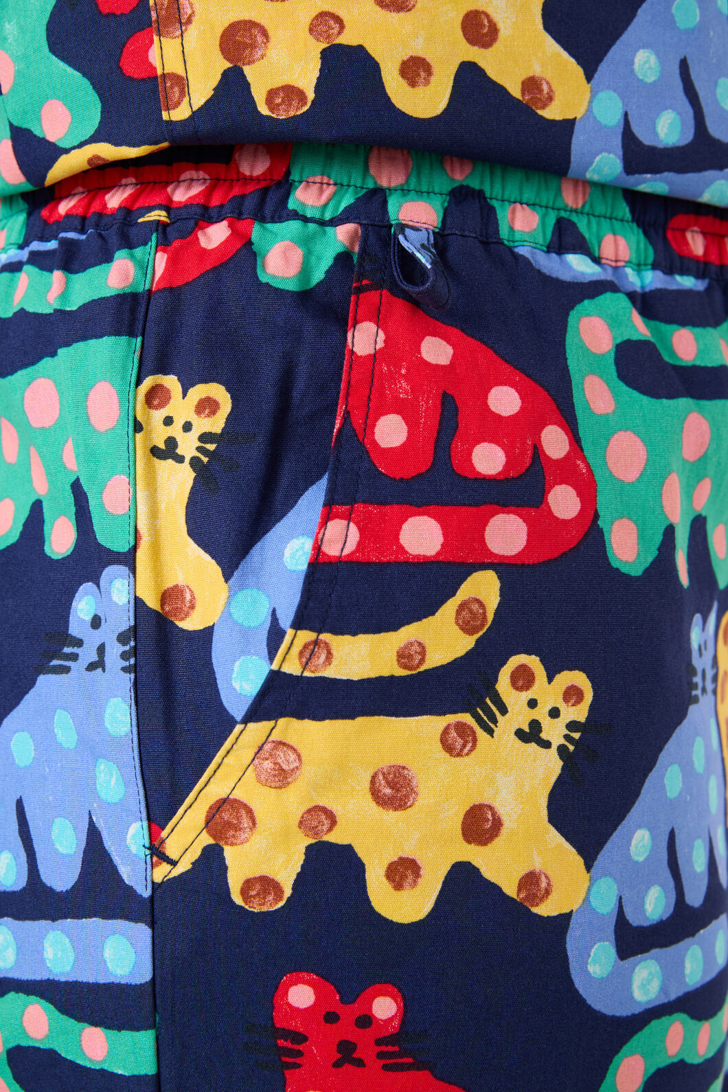 Gorman NZ - CHEETAH SCRUB SET - navy