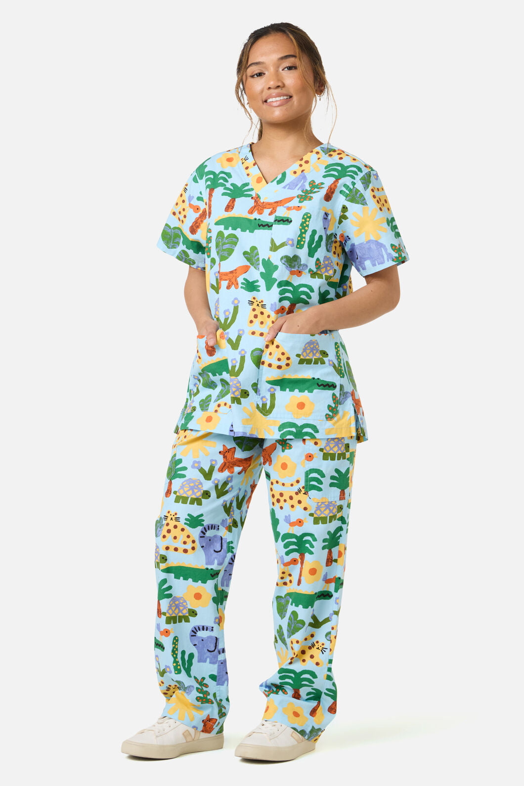 Gorman NZ - JUNGLE SCRUB SET - blue