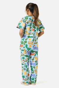 Gorman NZ - JUNGLE SCRUB SET - blue