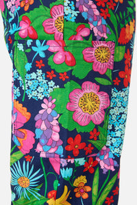 Gorman NZ - COTTAGE FLORAL SCRUB SET - navy