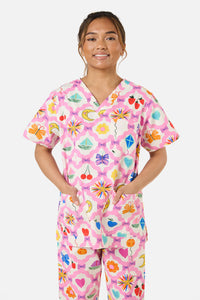 Gorman NZ - TRINKETS SCRUB SET - pink