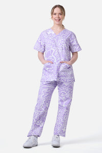 Gorman NZ - DAISY MAE SCRUB SET - lilac