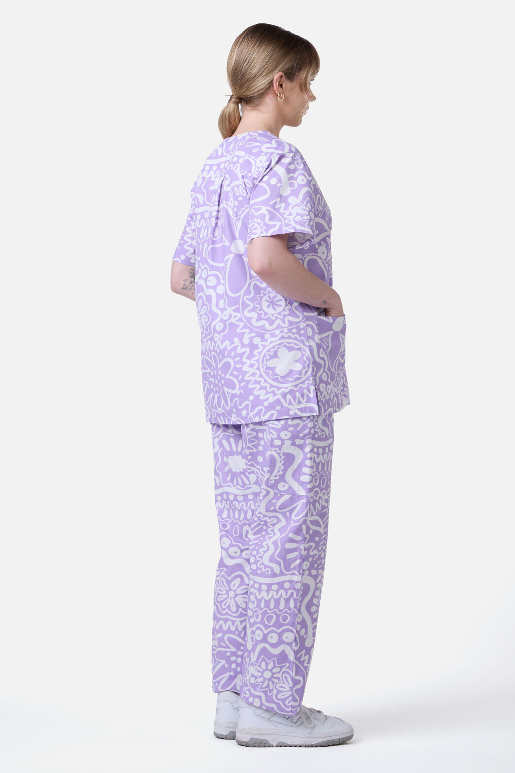 Gorman NZ - DAISY MAE SCRUB SET - lilac