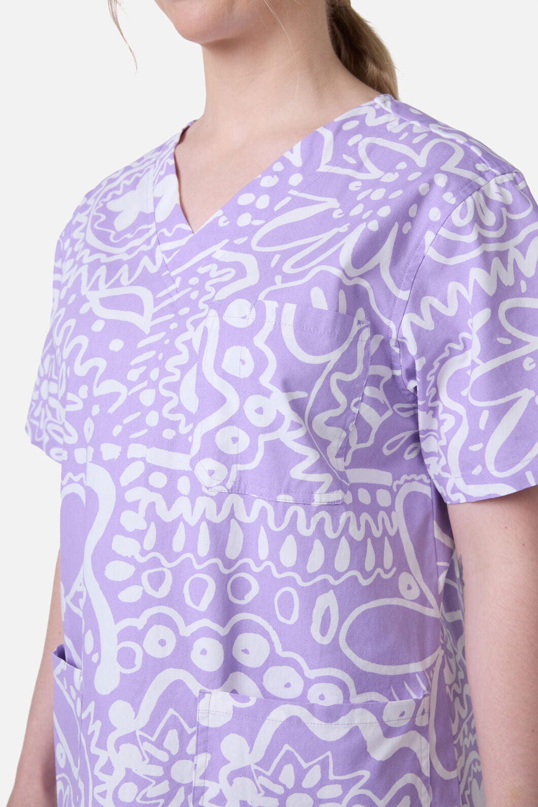 Gorman NZ - DAISY MAE SCRUB SET - lilac