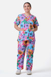 Gorman NZ - FLORAL BOUQUET SCRUB SET - multi