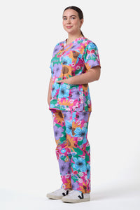 Gorman NZ - FLORAL BOUQUET SCRUB SET - multi