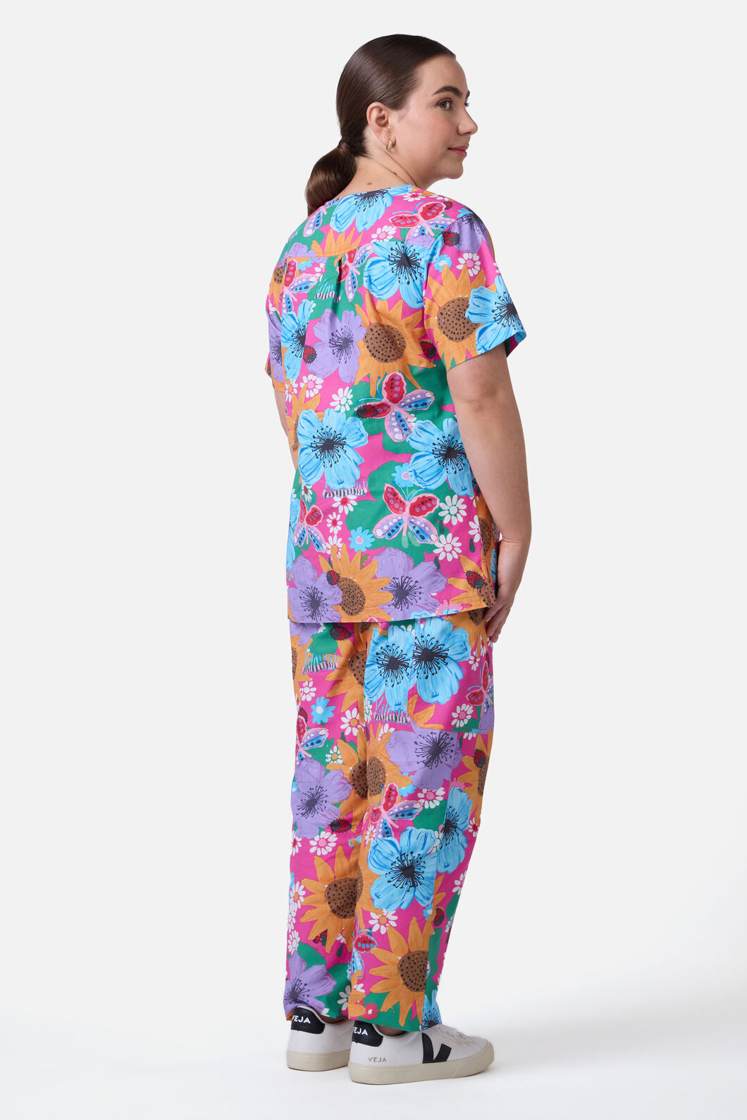 Gorman NZ - FLORAL BOUQUET SCRUB SET - multi