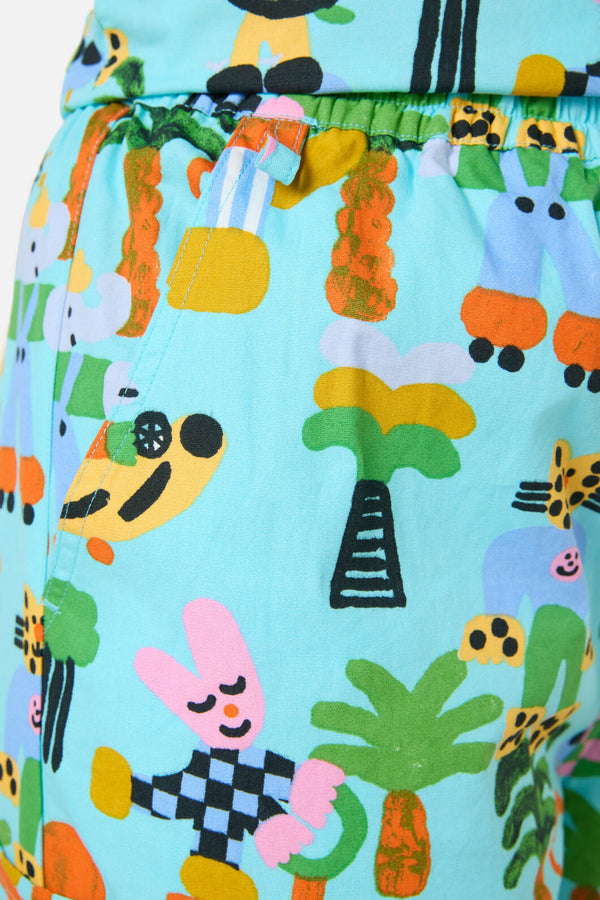 Gorman NZ - COOL FRIENDS SCRUB SET - aqua