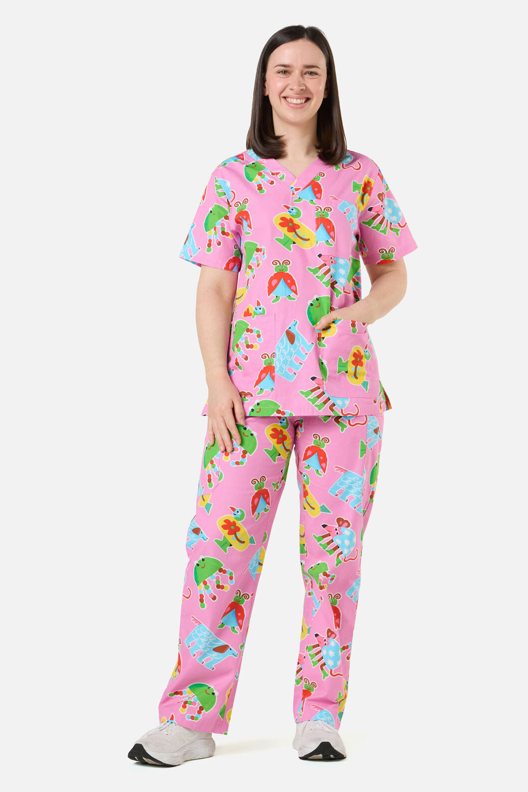 Gorman NZ - BUGGY BOO SCRUB SET - pink
