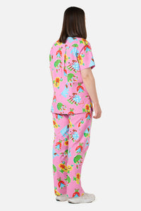 Gorman NZ - BUGGY BOO SCRUB SET - pink
