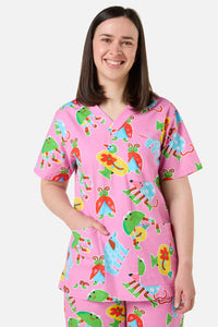 Gorman NZ - BUGGY BOO SCRUB SET - pink