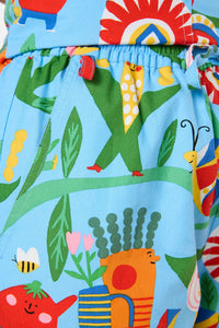 Gorman NZ - VEGGIE PARADE SCRUB SET - blue
