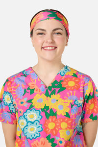 Gorman NZ - Dream Garden scrub headband - pink