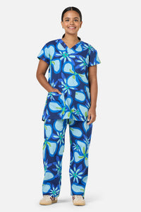 Gorman NZ - Florita scrub set - navy