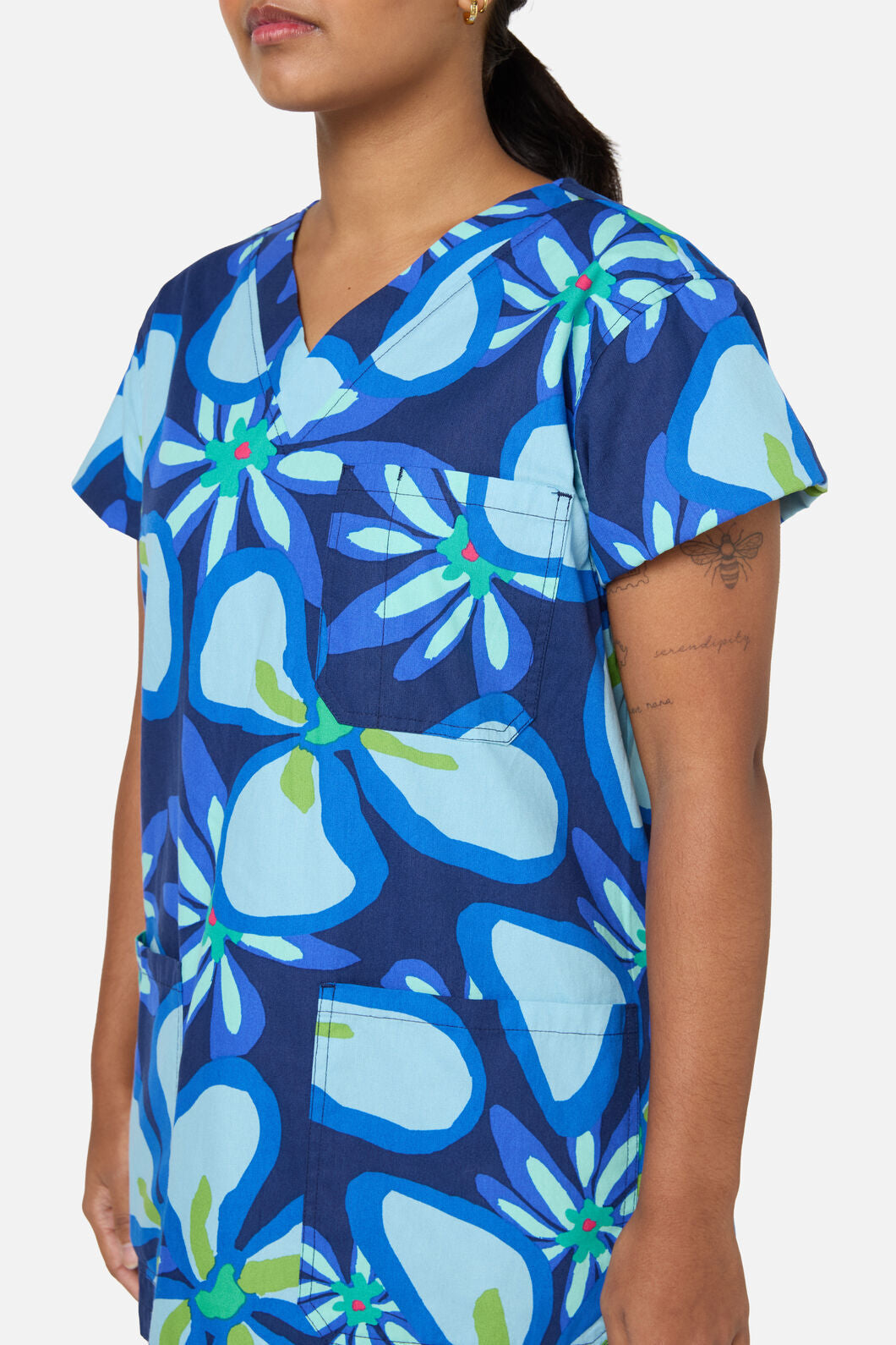 Gorman NZ - Florita scrub set - navy