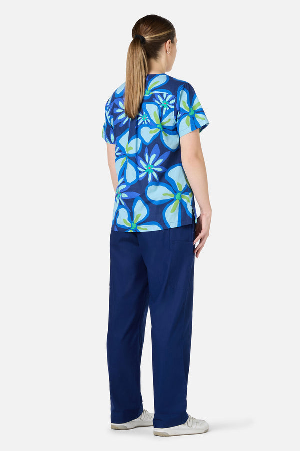Gorman NZ - Florita Top & Pant scrub set - navy