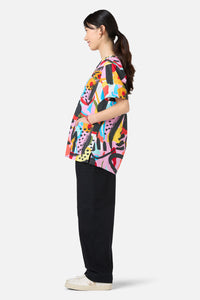 Gorman NZ - Licorice Top & Pant scrub set - multi