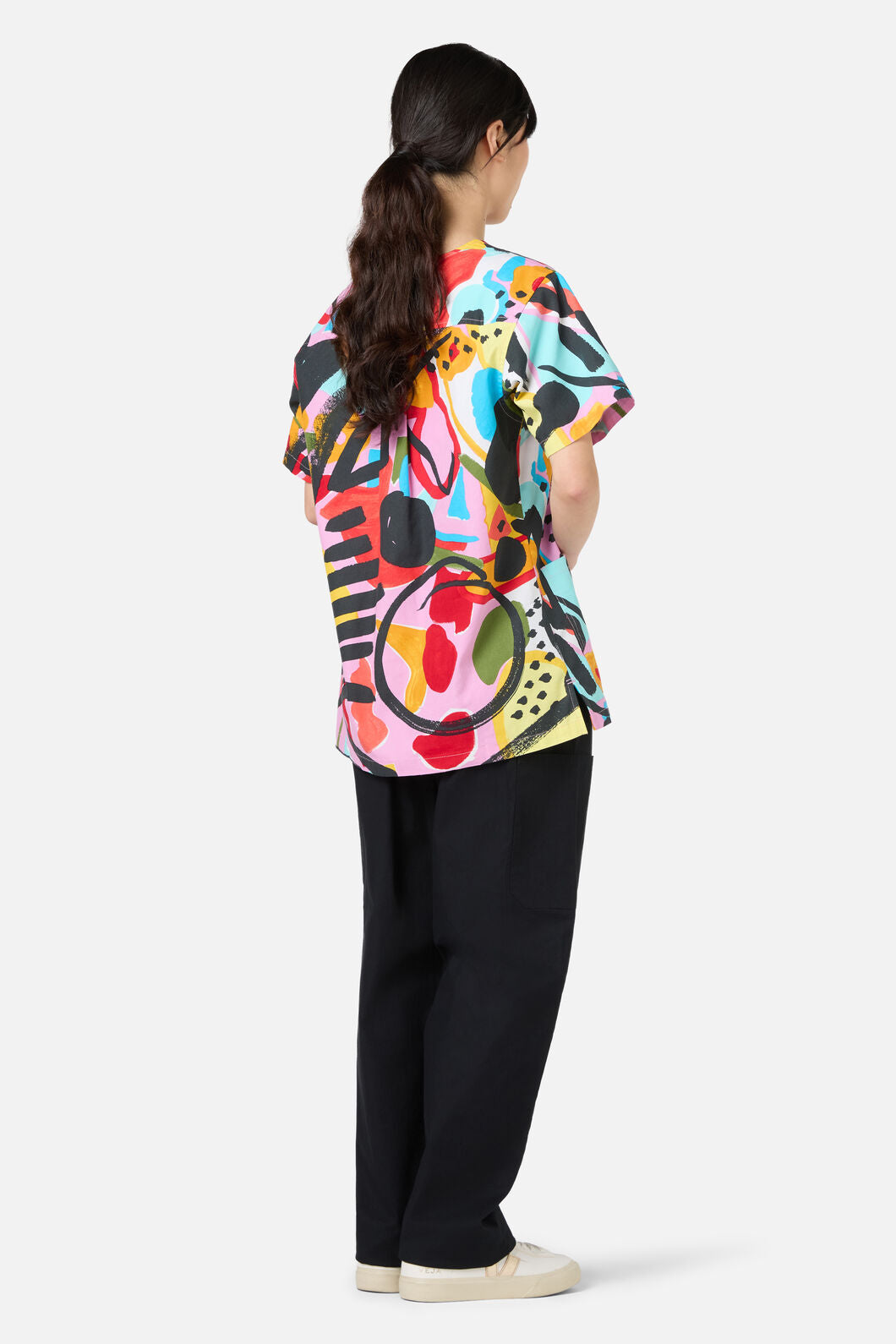 Gorman NZ - Licorice Top & Pant scrub set - multi