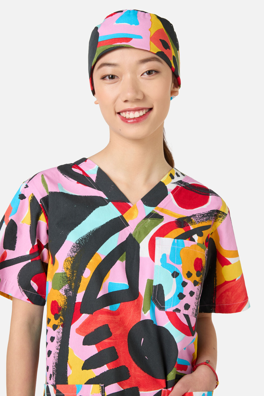Gorman NZ - Licorice scrub hat - multi