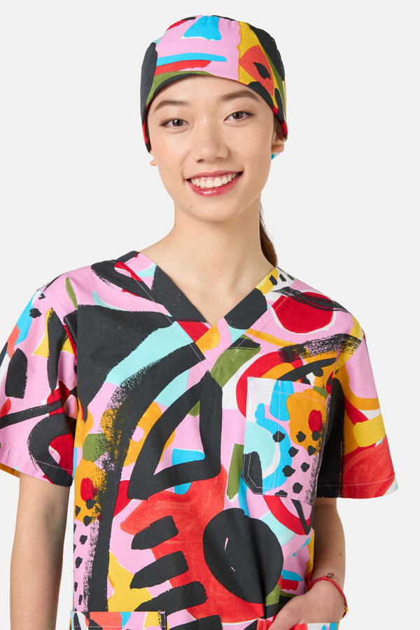 Gorman NZ - Licorice scrub hat - multi