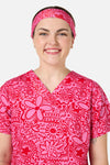 Gorman NZ - Pink Daisy Mae scrub headband - pink