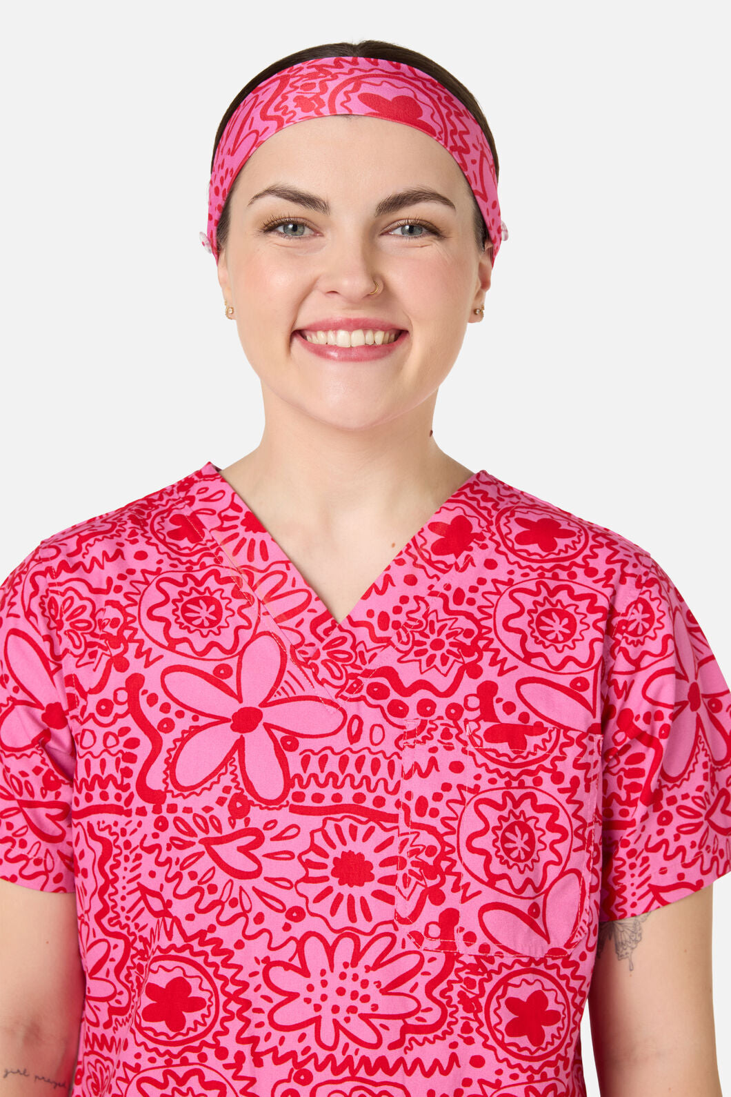 Gorman NZ - Pink Daisy Mae scrub headband - pink