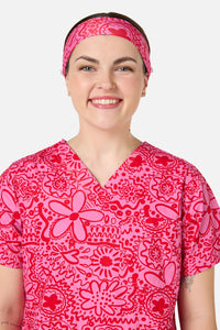 Gorman NZ - Pink Daisy Mae scrub headband - pink