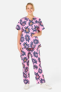 Gorman NZ - Funflower scrub set - pink