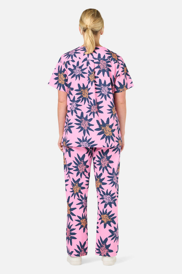 Gorman NZ - Funflower scrub set - pink