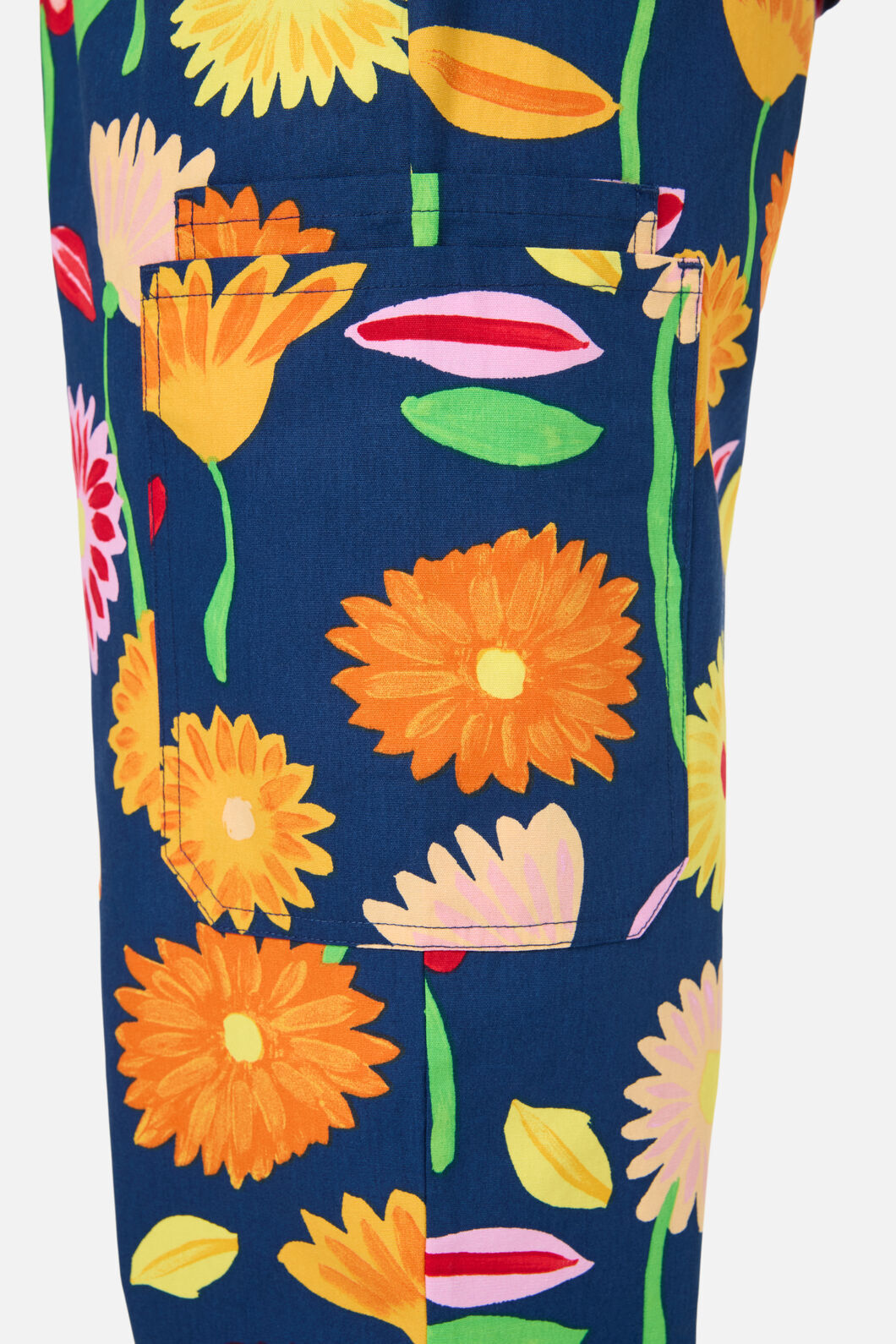 Gorman NZ - Sunshine Flowers scrub set - navy