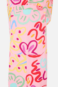 Gorman NZ - Holiday scrub set - pink