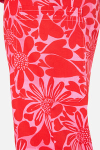 Gorman NZ - Painted Love scrub set - red