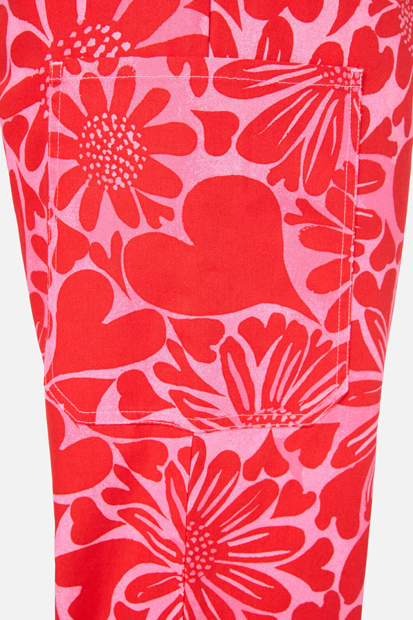 Gorman NZ - Painted Love scrub set - red
