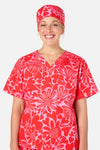Gorman NZ - Painted Love scrub hat - red