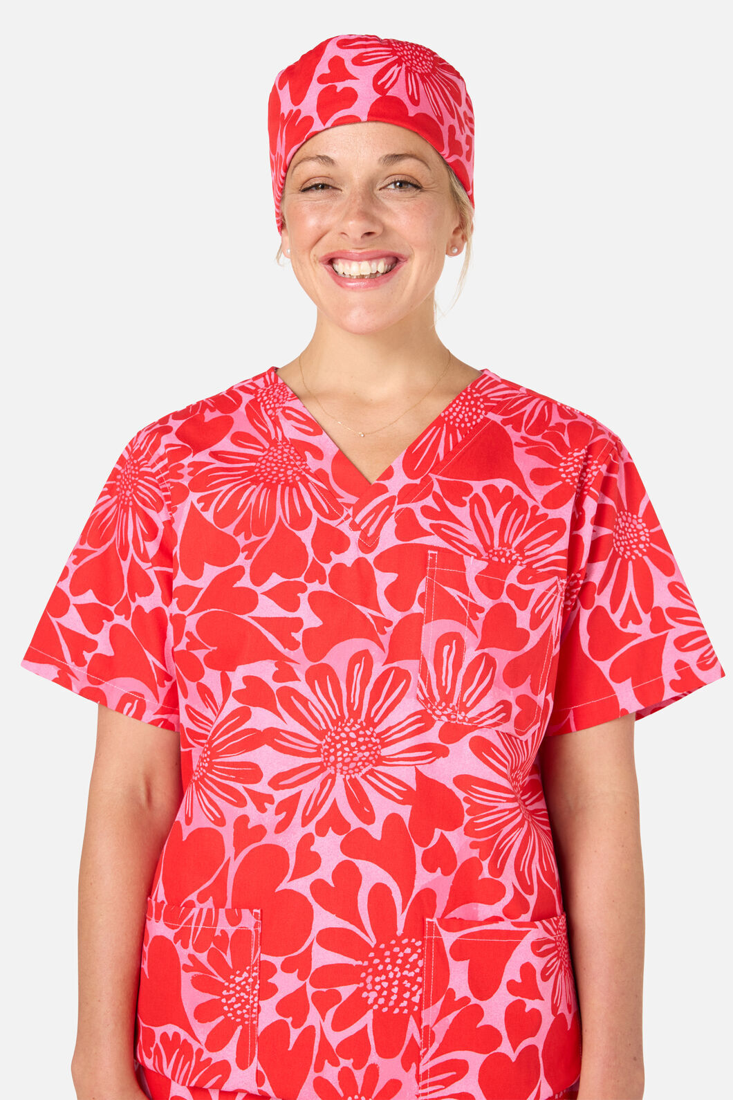 Gorman NZ - Painted Love scrub hat - red