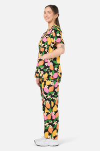 Gorman NZ - Lemons scrub set - black